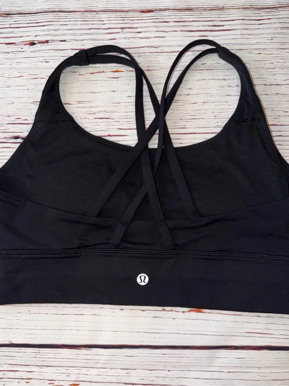 Lululemon Energy Bra *Long Line Black (Pad’s Included) Size 10